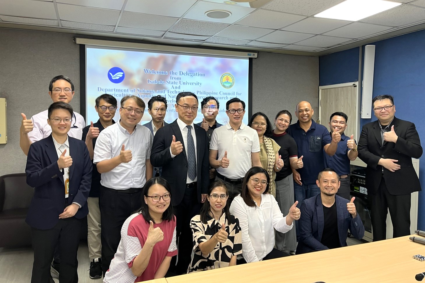 菲律賓伊莎貝拉州立大學訪團訪海大 聚焦水產科學研究與產學鏈結